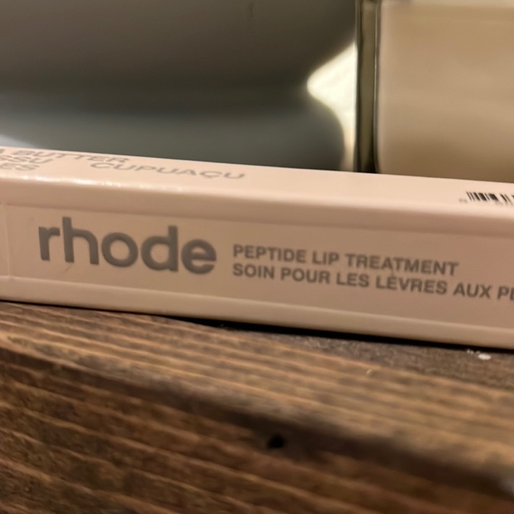 NIB Rhode lip trio Salted Caramel